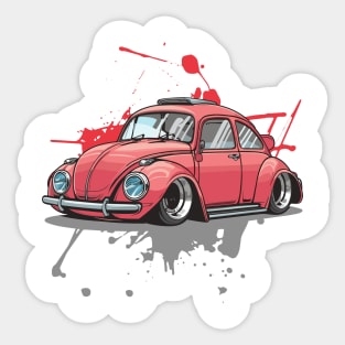 Customized Classic Cars Sticker